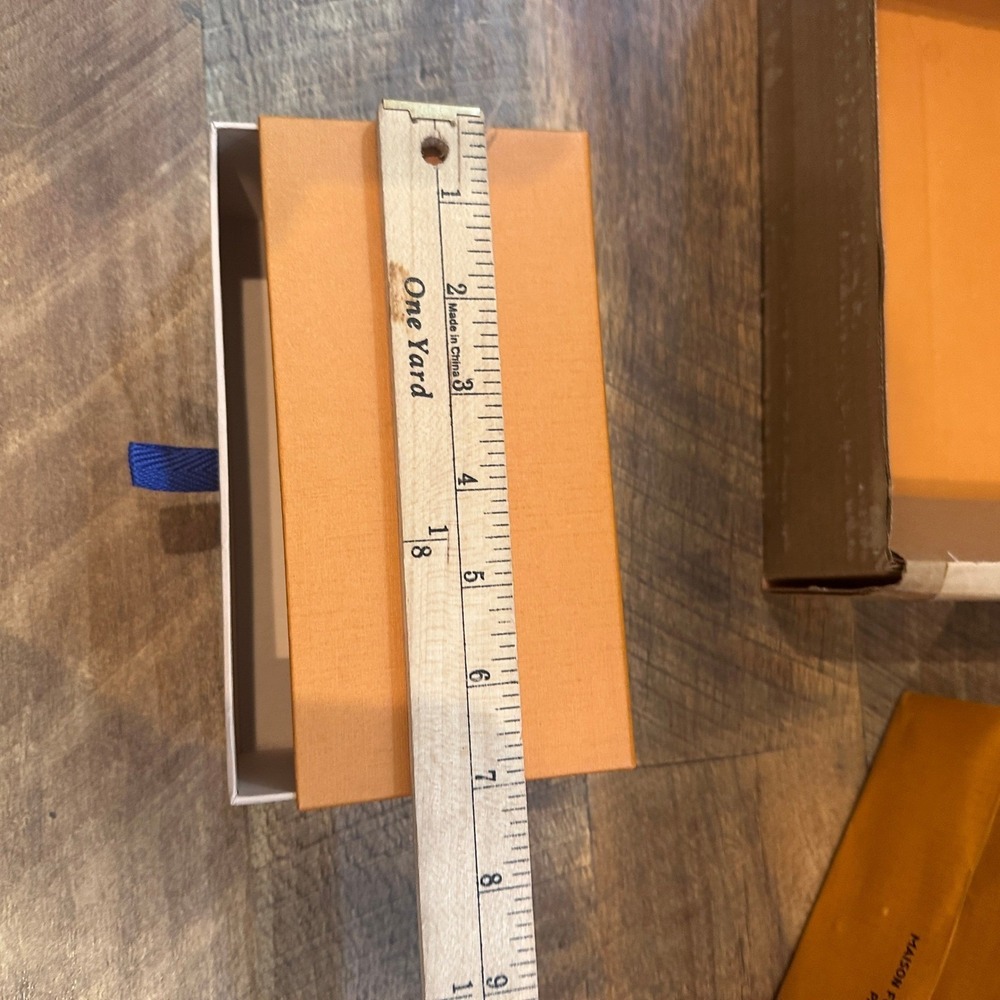 Louis Vuitton Orange Packaging Set Box Shopping Bag Shipping Box - Picture 4 of 6